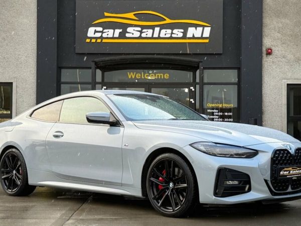 BMW 4-Series Coupe, Diesel Hybrid, 2022, Grey