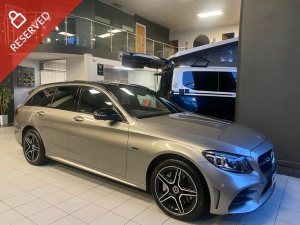 Mercedes-Benz C-Class Estate, Diesel Plug-in Hybrid, 2021, Silver