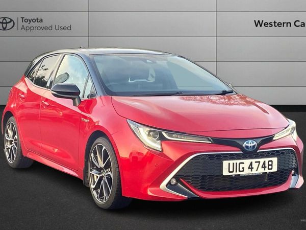 Toyota Corolla Hatchback, Petrol Hybrid, 2020, Red