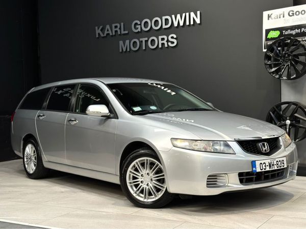 Honda Accord Estate, Petrol, 2003, Silver