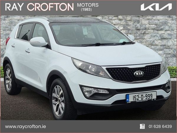 Kia Sportage SUV, Diesel, 2015, White