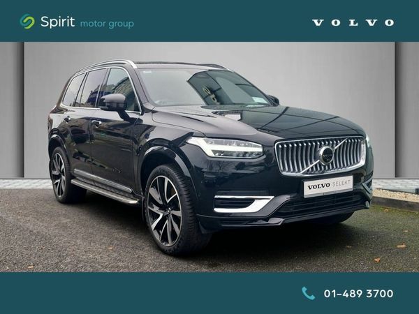 Volvo XC90 SUV, Petrol Plug-in Hybrid, 2022, Black