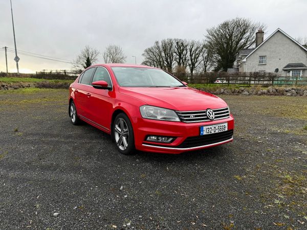 Volkswagen Passat Saloon, Diesel, 2013, Red