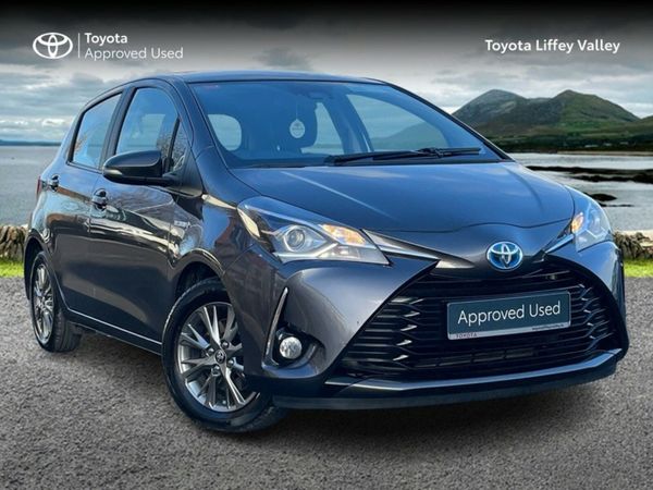 Toyota Yaris Hatchback, Petrol Hybrid, 2019, Grey
