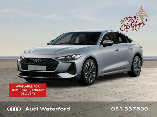 Audi A5 Saloon, Petrol Hybrid, 2026, Silver