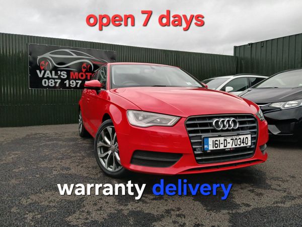 Audi A3 Hatchback, Petrol, 2016, Red
