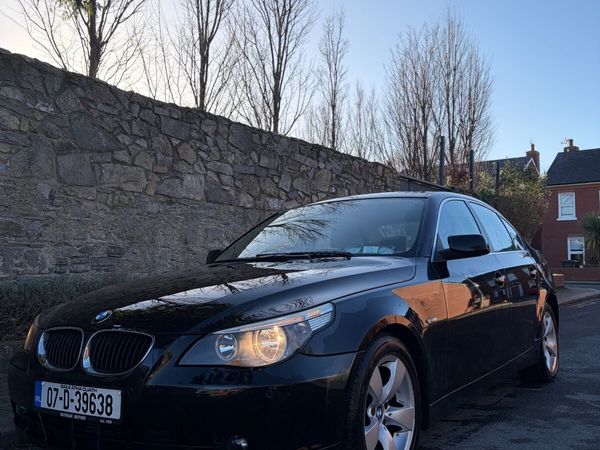 BMW 5-Series Saloon, Diesel, 2007, Black