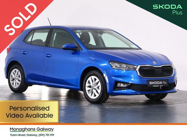 Skoda Fabia Hatchback, Petrol, 2025, Blue
