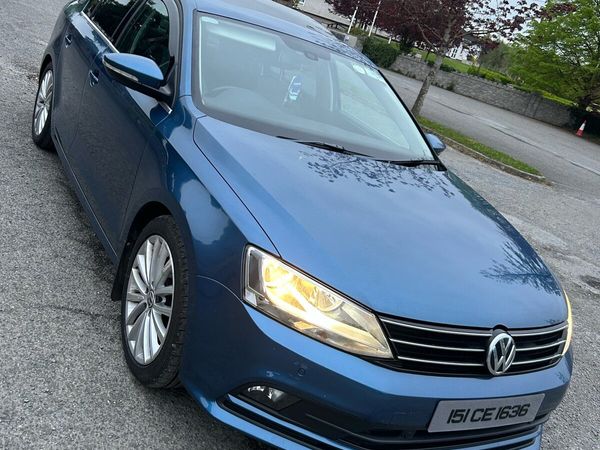Volkswagen Jetta Saloon, Diesel, 2015, Blue