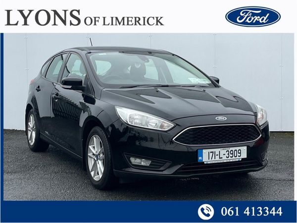 Ford Focus Hatchback, Petrol, 2017, Black