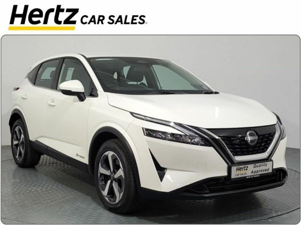 Nissan Qashqai MPV, Petrol Hybrid, 2023, White
