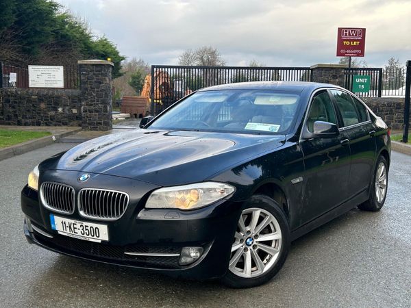 BMW 5-Series Saloon, Diesel, 2011, Black