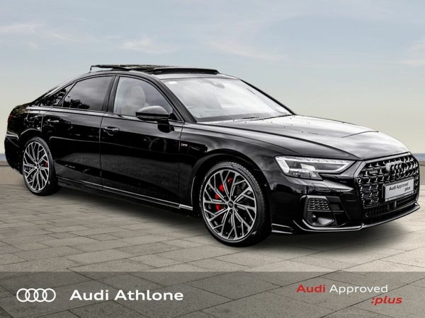 Audi A8 Saloon, Petrol Plug-in Hybrid, 2025, Black