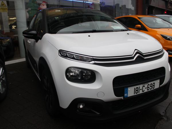 Citroen C3 Hatchback, Petrol, 2018, White