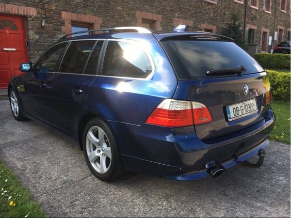 BMW 5-Series Estate, Diesel, 2008, Blue