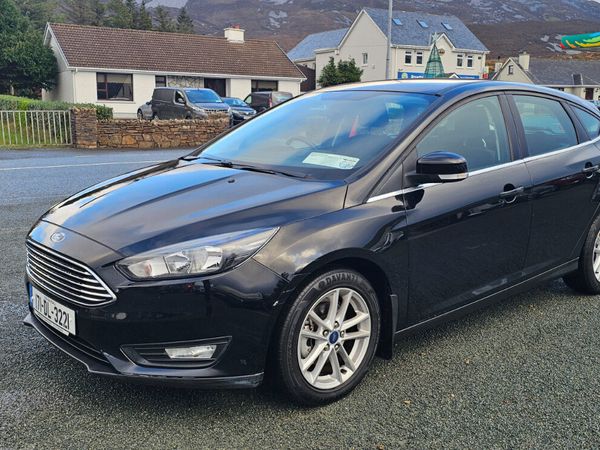 Ford Focus Hatchback, Diesel, 2017, Black