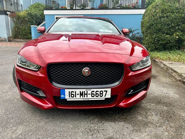 Jaguar XE Saloon, Diesel, 2016, Red
