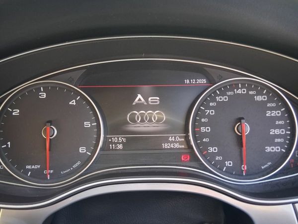 Audi A6 Saloon, Diesel, 2016, Blue