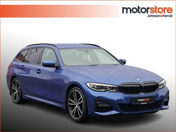 BMW 3-Series Estate, Diesel, 2020, Blue