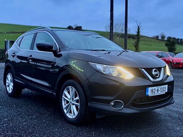 Nissan Qashqai Hatchback, Petrol, 2016, Black