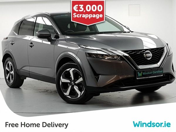 Nissan Qashqai MPV, Petrol Hybrid, 2021, Grey