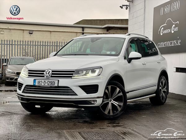 Volkswagen Touareg SUV, Diesel, 2018, White