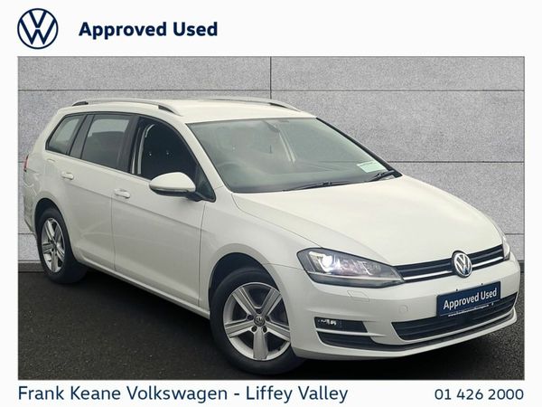 Volkswagen Golf Estate, Petrol, 2016, White