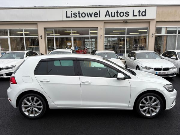 Volkswagen Golf Hatchback, Petrol, 2018, White