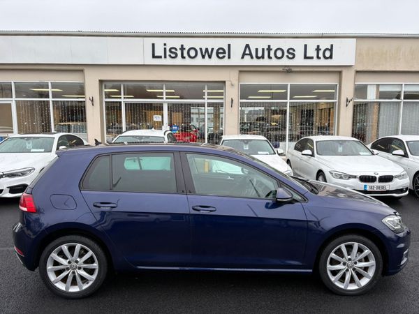 Volkswagen Golf Hatchback, Petrol, 2018, Blue