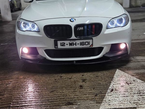 BMW 5-Series Saloon, Diesel, 2012, White