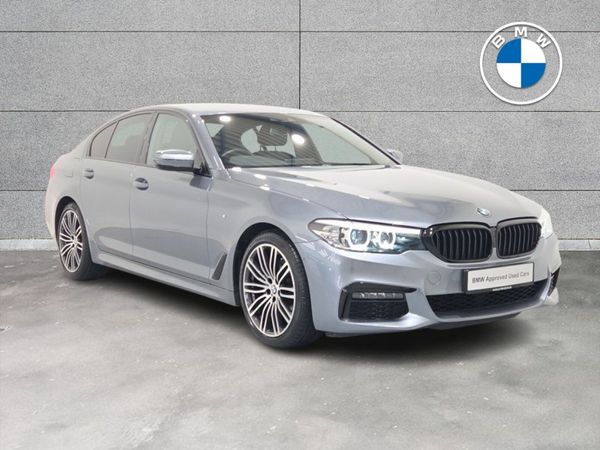 BMW 5-Series Saloon, Diesel, 2020, Blue