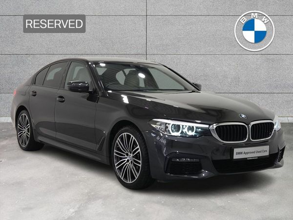 BMW 5-Series Saloon, Petrol Plug-in Hybrid, 2020, Grey