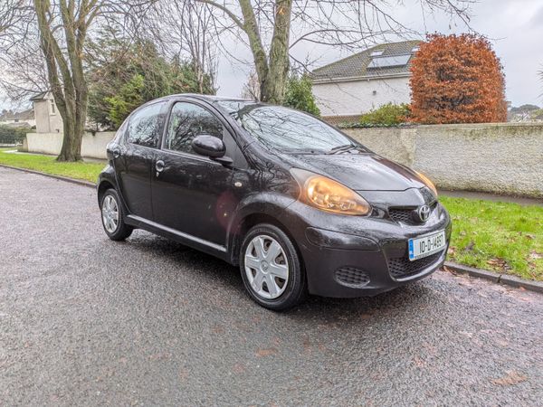 Toyota Aygo Hatchback, Petrol, 2010, Black