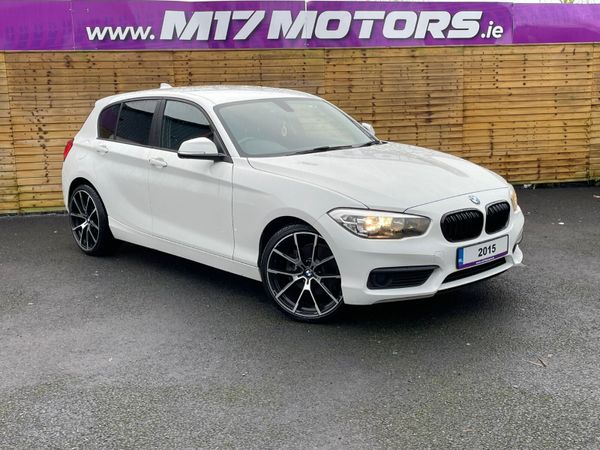 BMW 1-Series Hatchback, Petrol, 2015, White