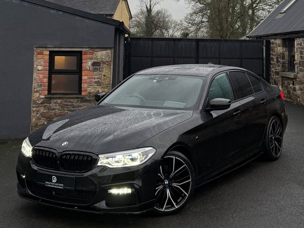 BMW 5-Series Saloon, Diesel, 2017, Black