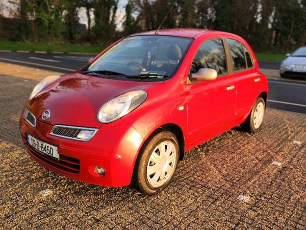 Nissan Micra Hatchback, Petrol, 2009, Red