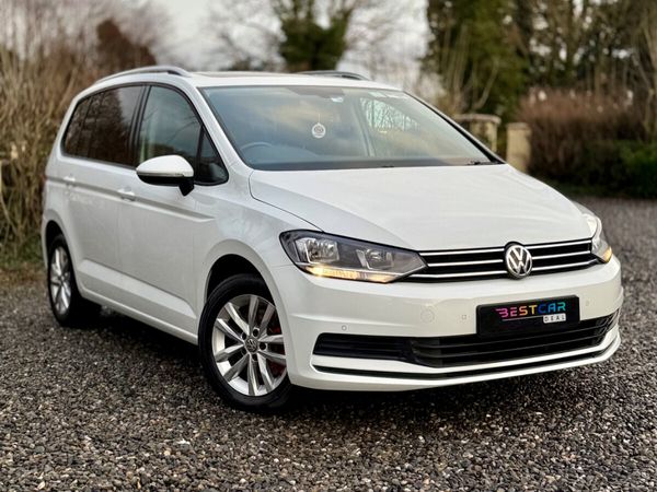 Volkswagen Touran MPV, Diesel, 2018, White