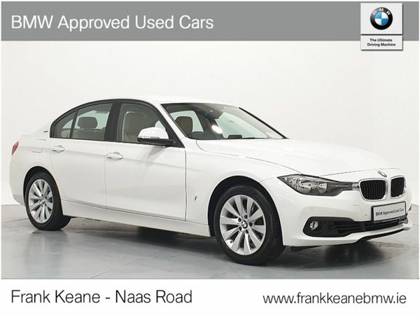 BMW 3-Series Saloon, Petrol Plug-in Hybrid, 2017, White