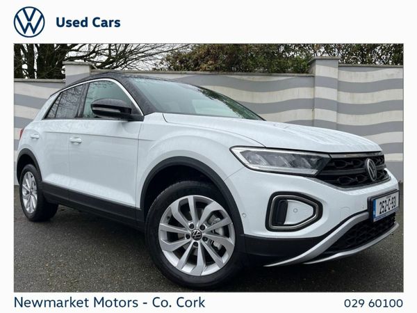 Volkswagen T-Roc SUV, Petrol, 2025, White