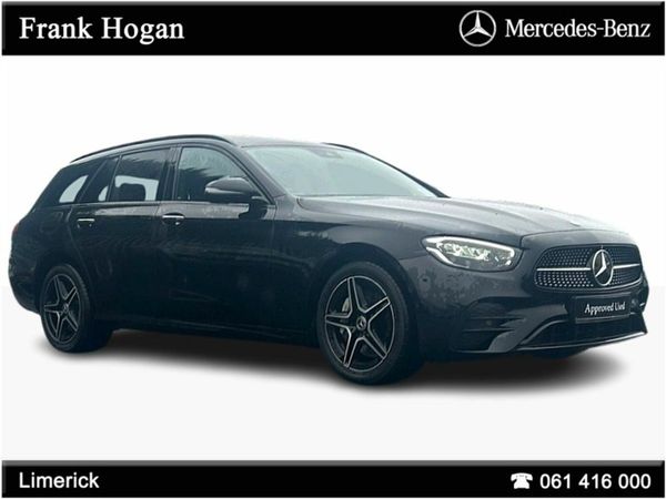 Mercedes-Benz E-Class Estate, Diesel Plug-in Hybrid, 2022, Black