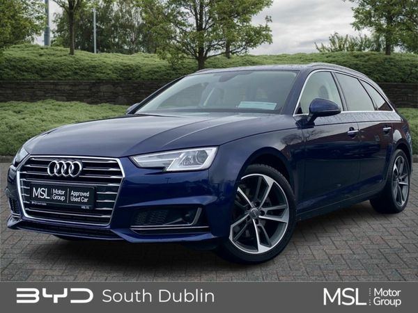 Audi A4 Estate, Petrol, 2019, Blue