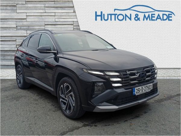Hyundai Tucson SUV, Petrol Plug-in Hybrid, 2025, Black