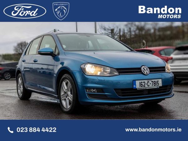 Volkswagen Golf Hatchback, Diesel, 2016, Blue