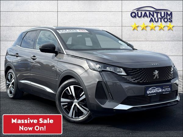 Peugeot 3008 MPV, Petrol Plug-in Hybrid, 2021, Grey