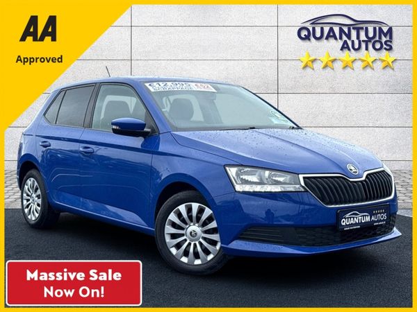 Skoda Fabia Hatchback, Petrol, 2021, Blue