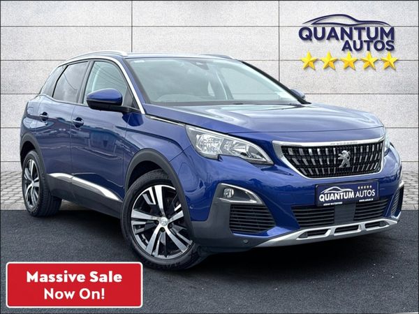 Peugeot 3008 SUV, Diesel, 2018, Blue