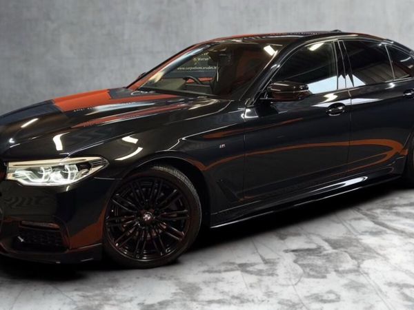 BMW 5-Series Saloon, Diesel, 2018, Black