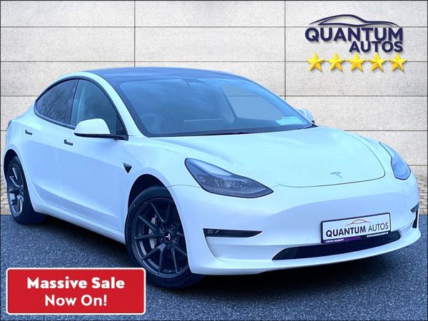 Tesla Model 3 Saloon, Electric, 2021, White