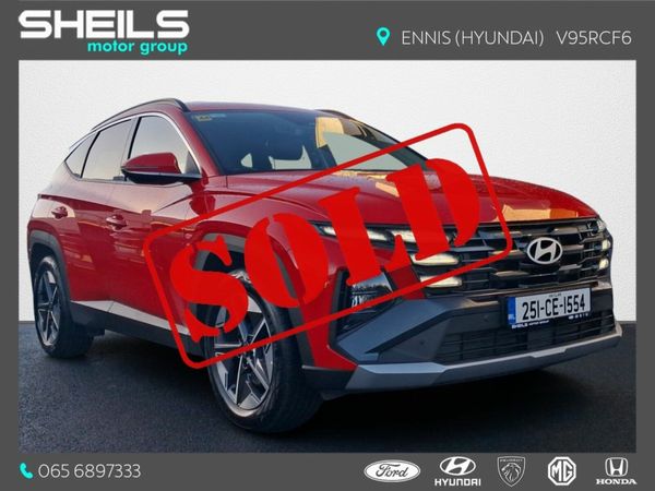 Hyundai Tucson SUV, Diesel, 2025, Red