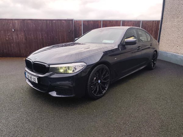 BMW 5-Series Saloon, Diesel, 2020, Black